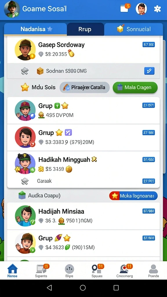 Tampilan utama aplikasi Review Aplikasi dora77 yang intuitif dan efisien.