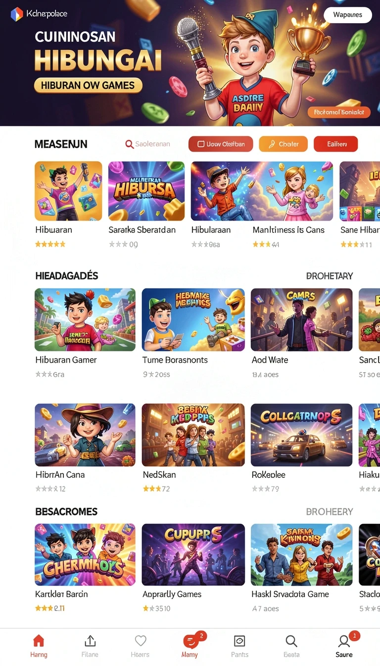 Tampilan utama aplikasi Review Aplikasi indoslots yang intuitif dan efisien.