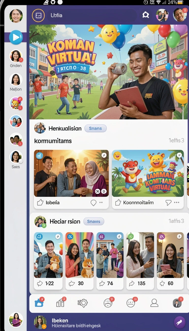 Tampilan utama aplikasi Review Aplikasi indo126 yang intuitif dan efisien.