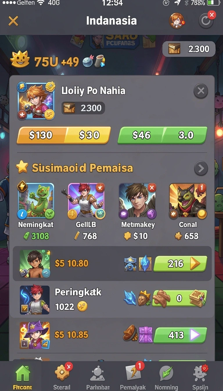 Tampilan utama aplikasi Review Aplikasi bg777 yang intuitif dan efisien.