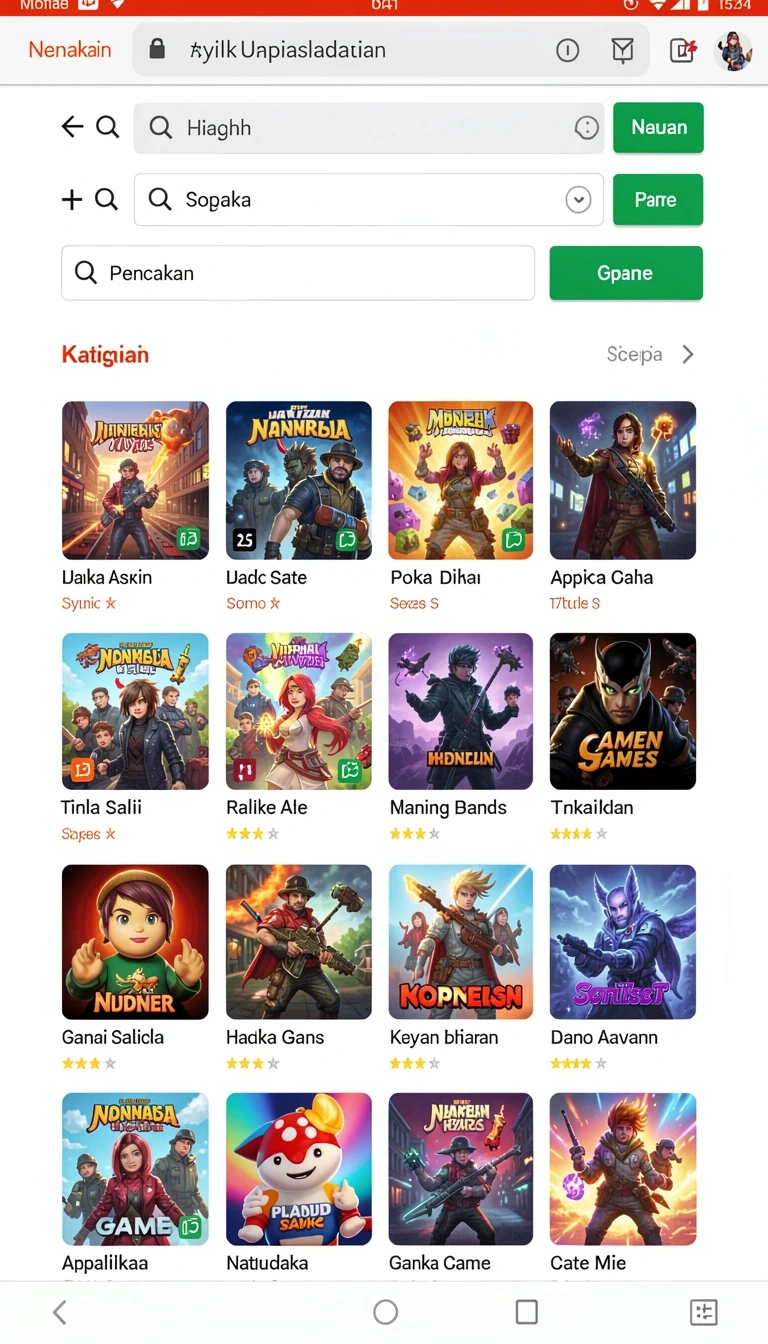 Tampilan utama aplikasi Review Aplikasi goldraja yang intuitif dan efisien.