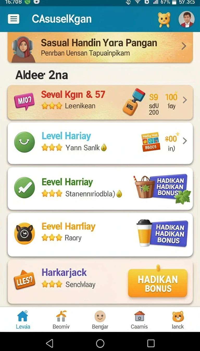 Tampilan utama aplikasi Review Aplikasi 7svip yang intuitif dan efisien.
